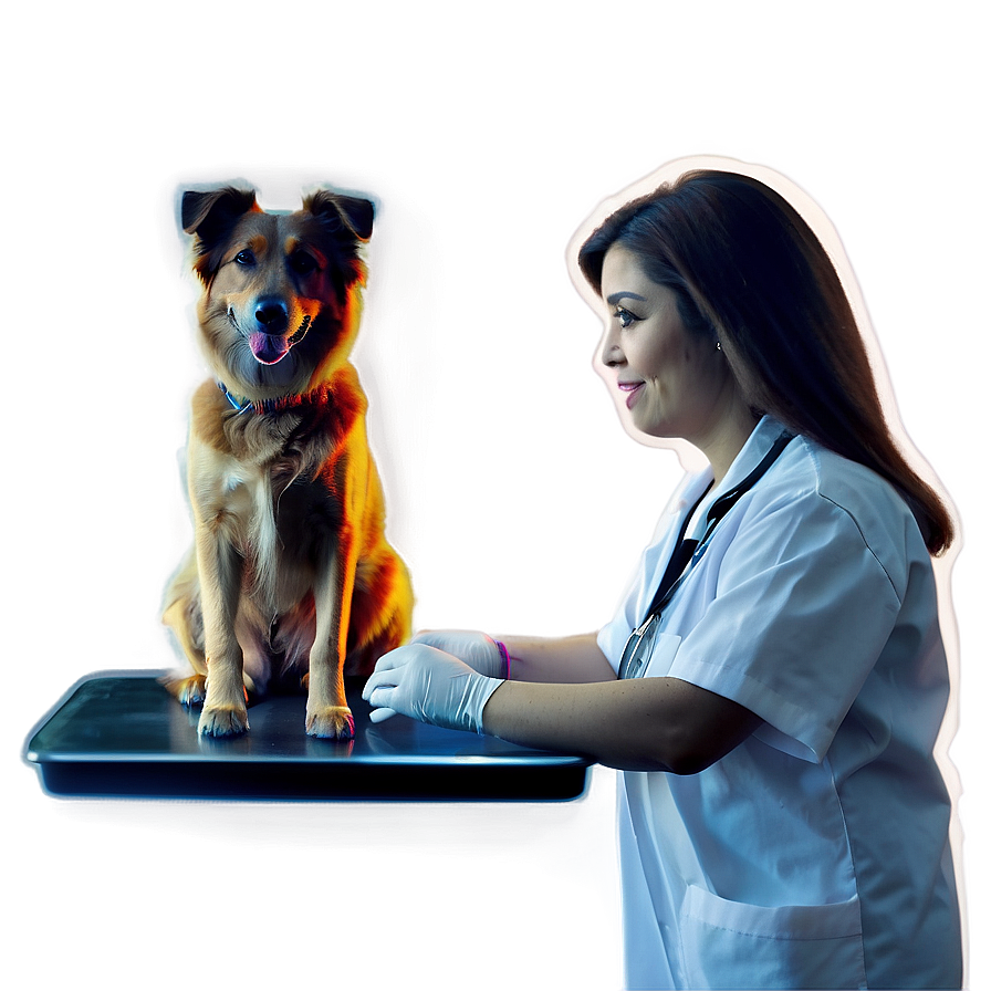 Veterinarian X-ray Examination Png 65