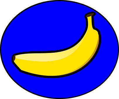 Vibrant Banana Graphic