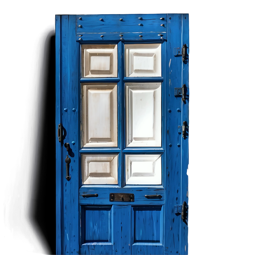 Vibrant Blue Door Png 44