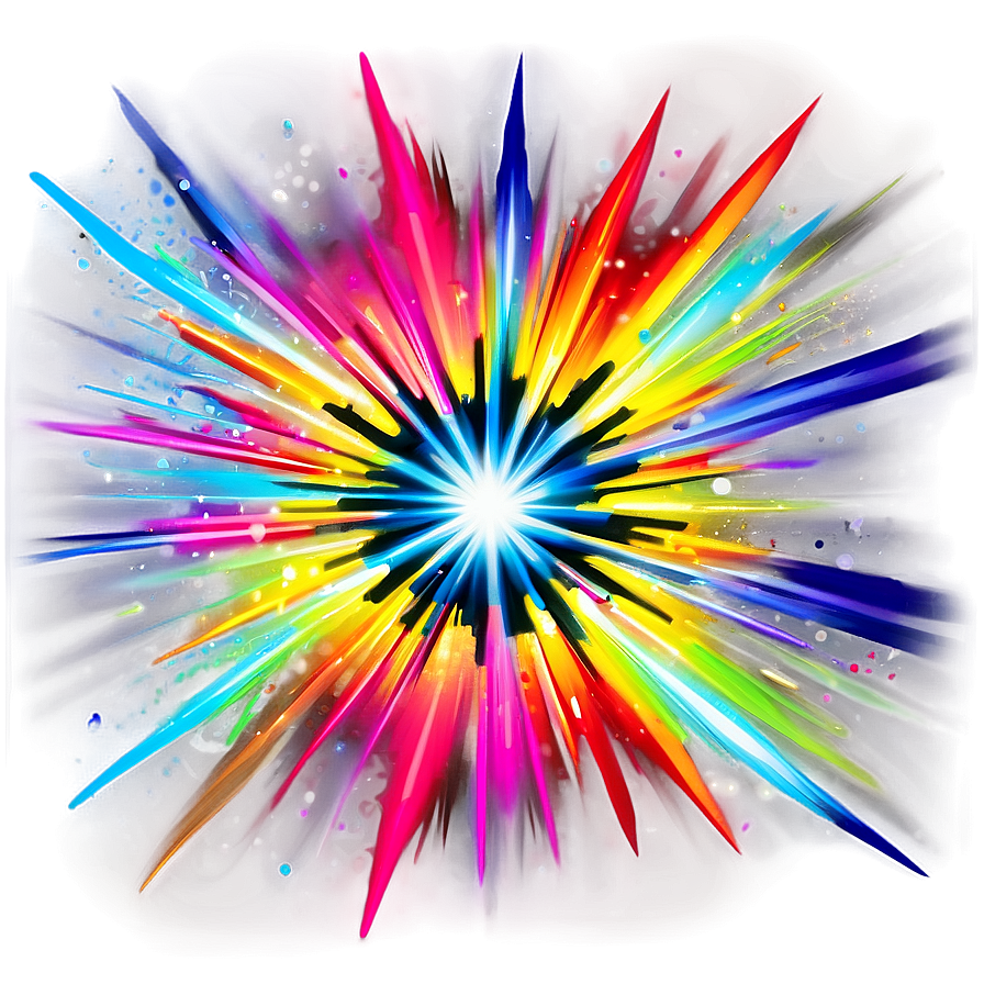 Vibrant Bright Light Burst Png Eeu