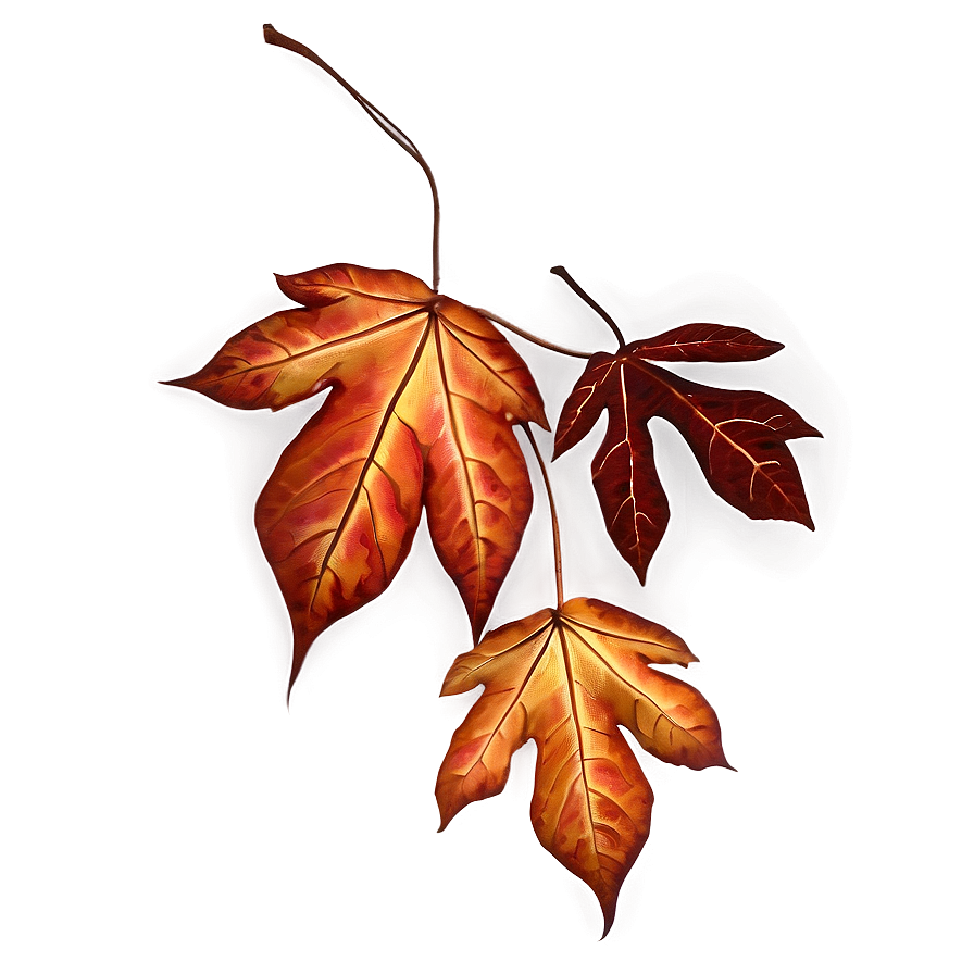 Vibrant Brown Fall Foliage Png Ljd40