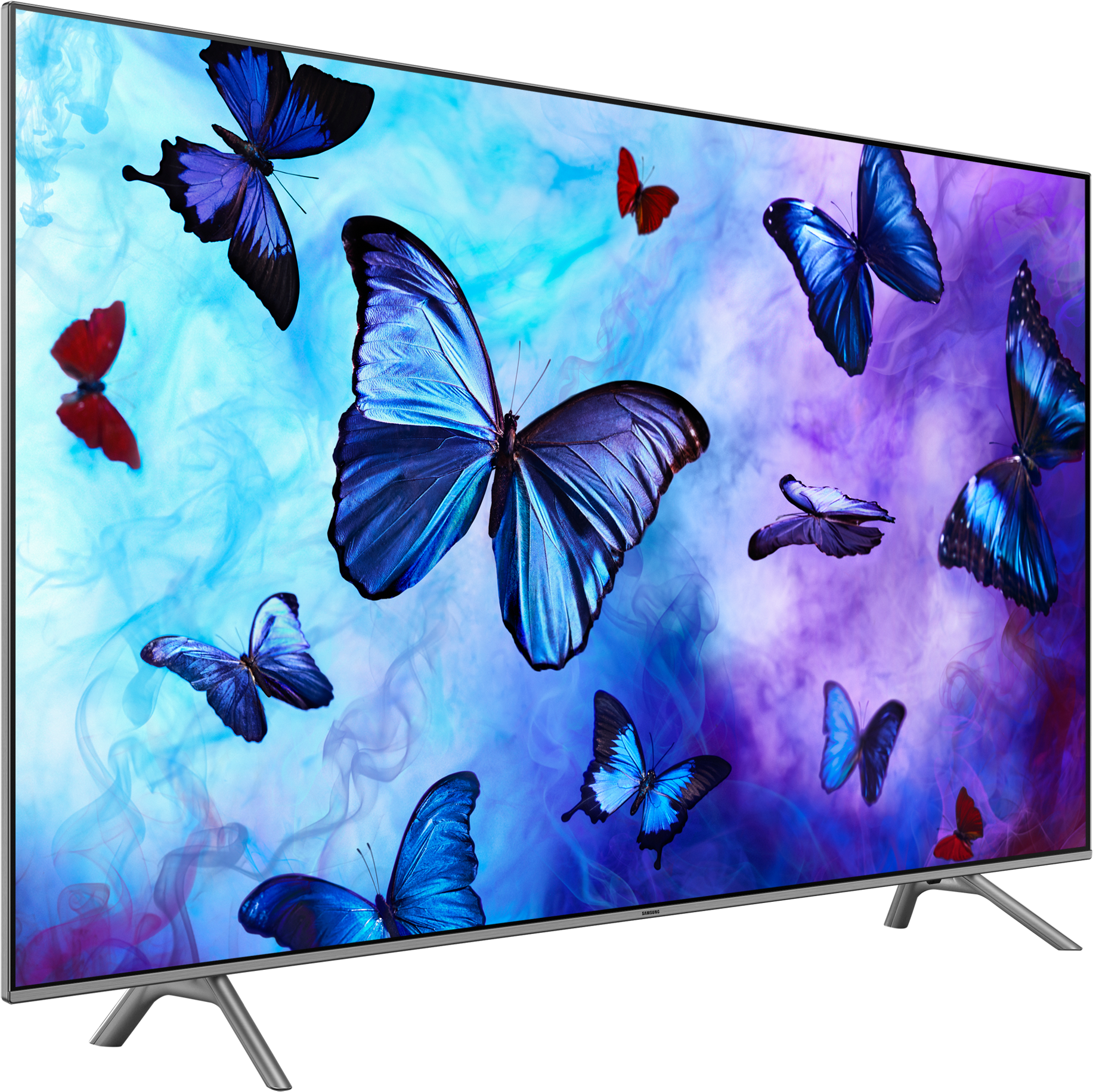 Vibrant Butterflies Samsung T V Display