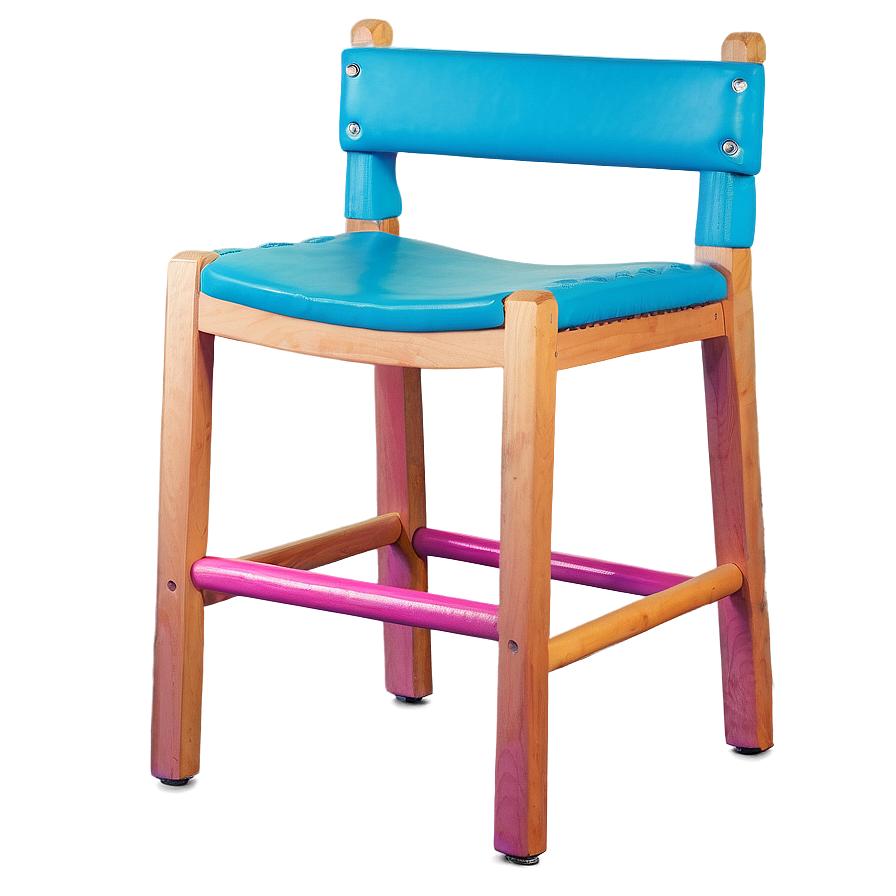 Vibrant Colored Barstool Png 06282024