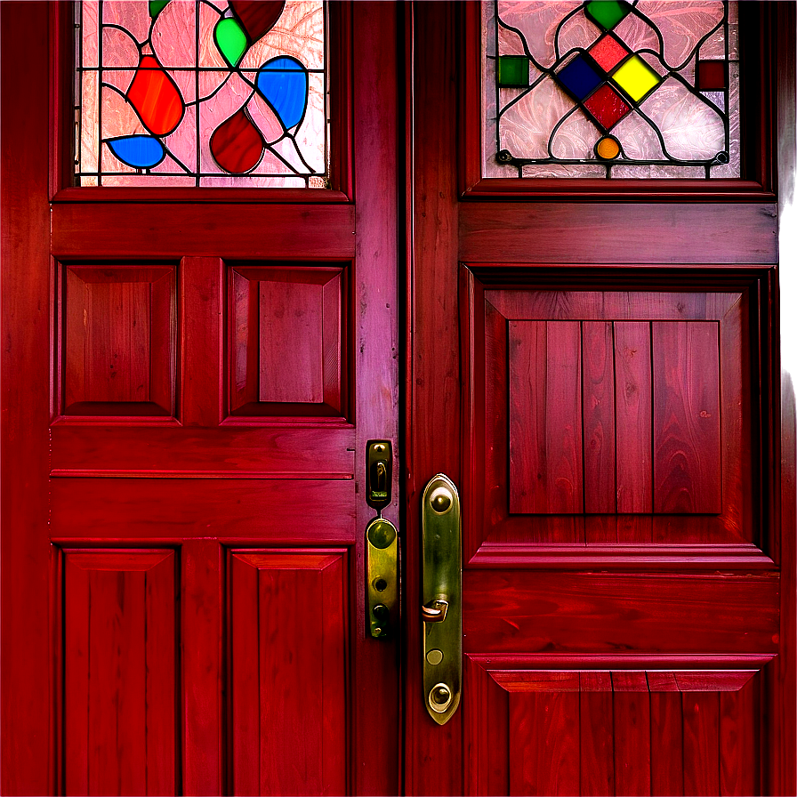 Vibrant Colored Entry Door Png 79