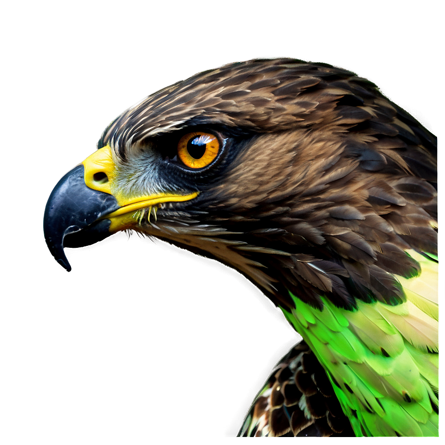 Vibrant Colored Hawk Png 06122024