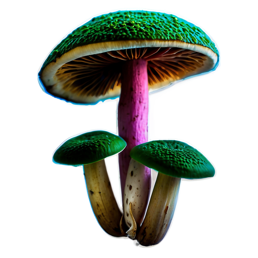 Vibrant Colors Fungi Png 43