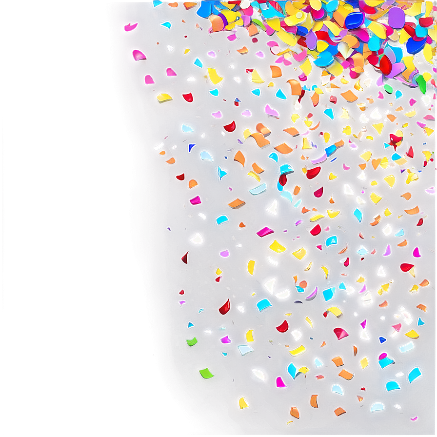 Vibrant Confetti Png Mji