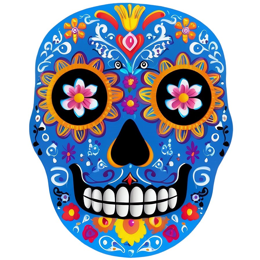 Vibrant Dia De Los Muertos Costumes Png Wxo89