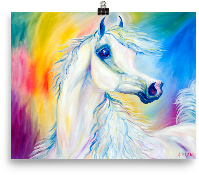 Vibrant_ Equine_ Artwork