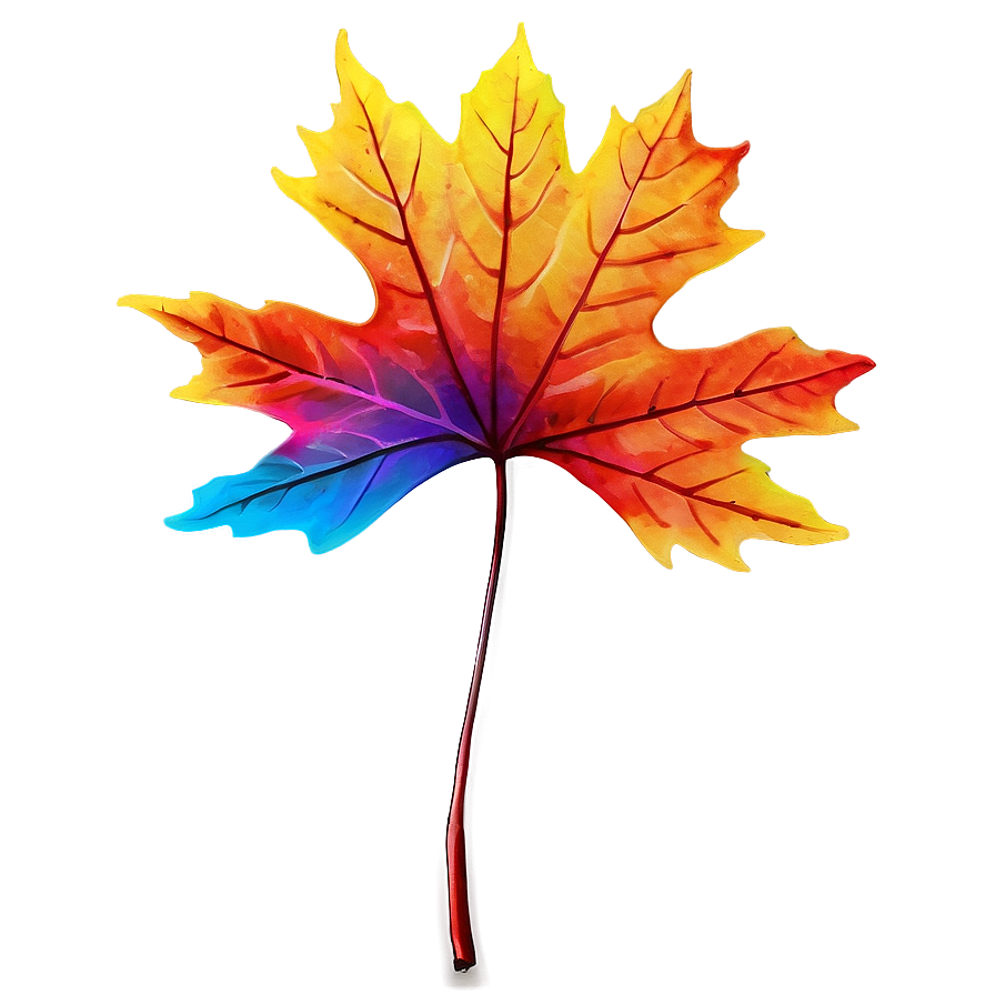 Vibrant Fall Leaf Png 67