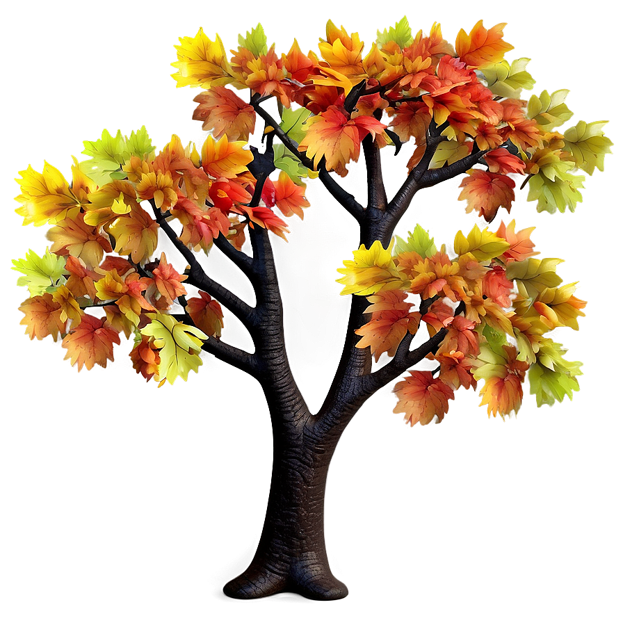 Vibrant Fall Tree Png 06122024