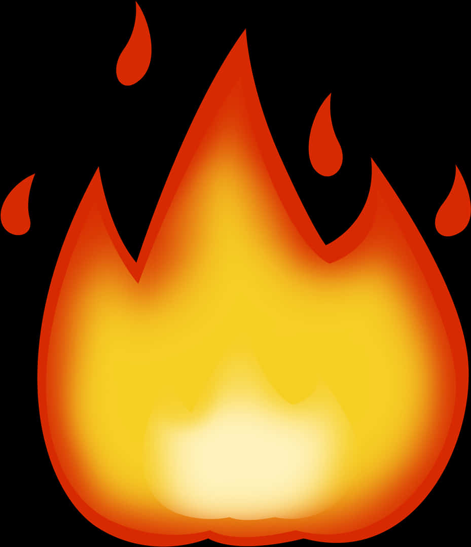 Vibrant_ Fire_ Emoji_ Graphic