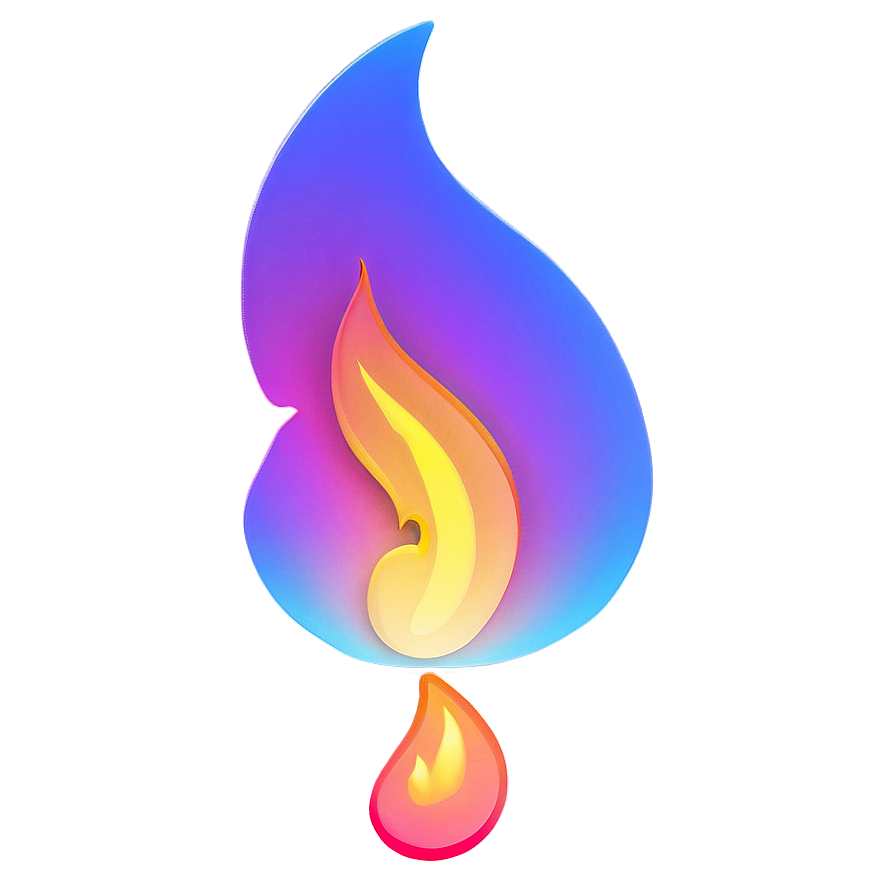 Vibrant Fire Emoji Picture Png 30