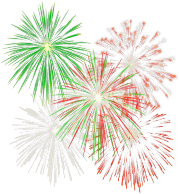 Vibrant Fireworks Display