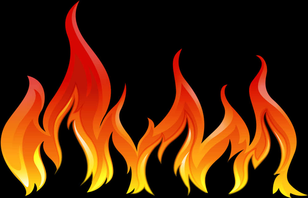 Vibrant_ Flame_ Graphic