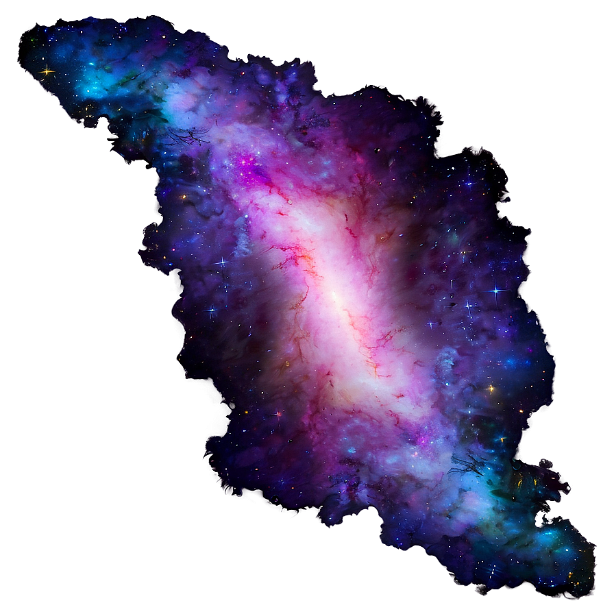 Vibrant Galaxy Stars Graphic Png 99