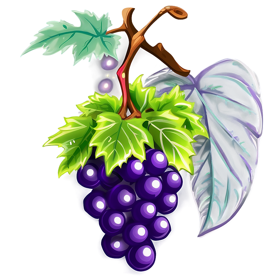 Vibrant Grape Clipart Png Yof86