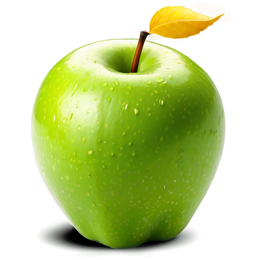 Vibrant Green Apple Png 56