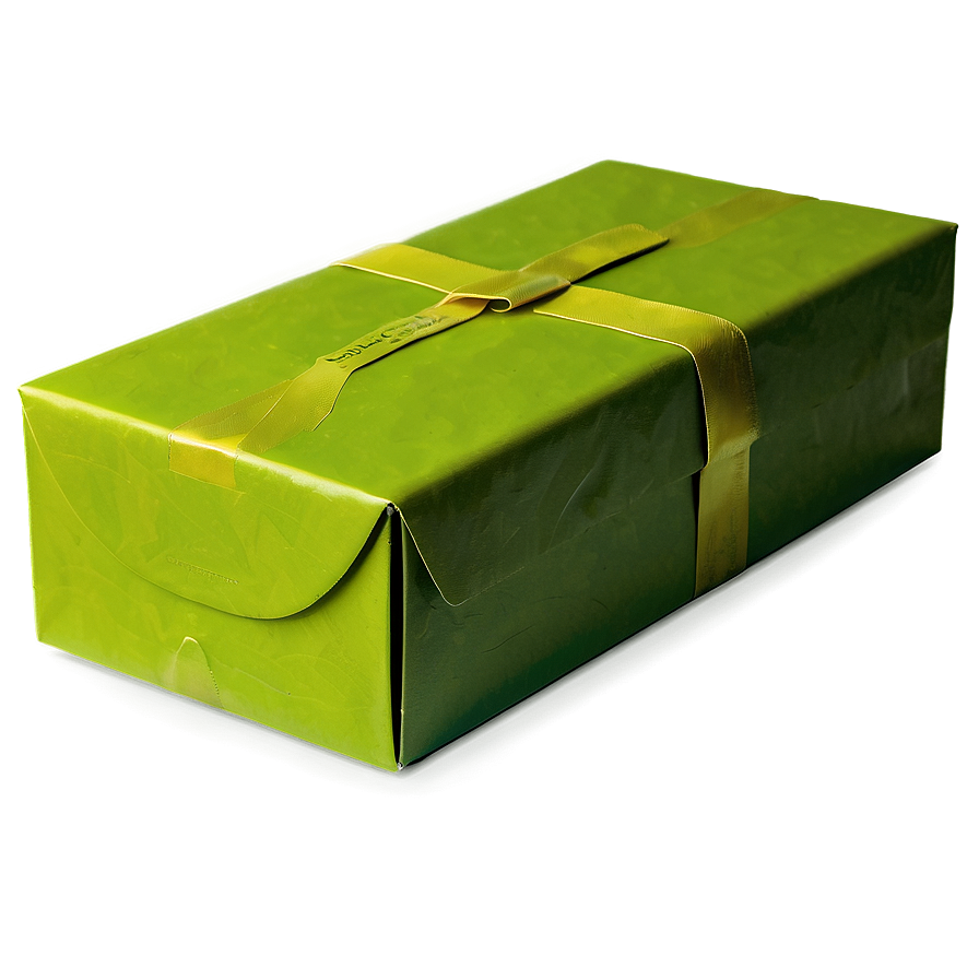 Vibrant Green Packaging Box Png Top