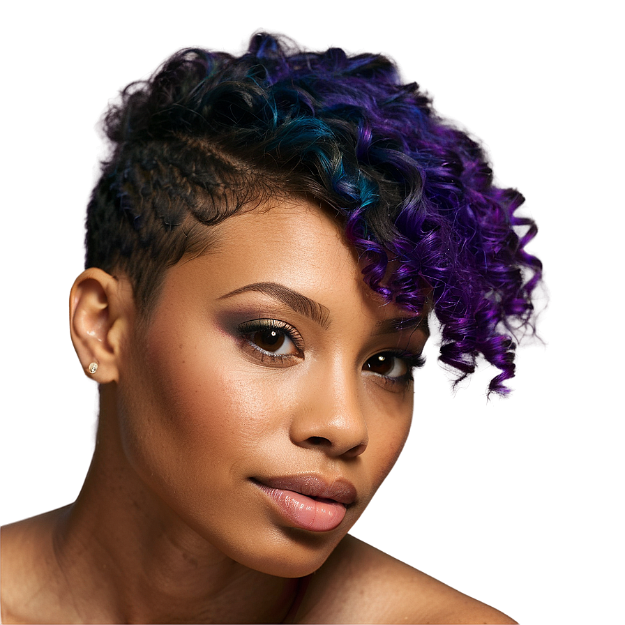 Vibrant Hair Edges Png Ruh74