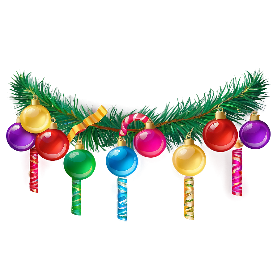 Vibrant Happy Holidays Party Png 93