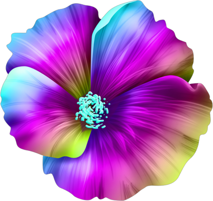 Vibrant Hawaiian Hibiscus Flower