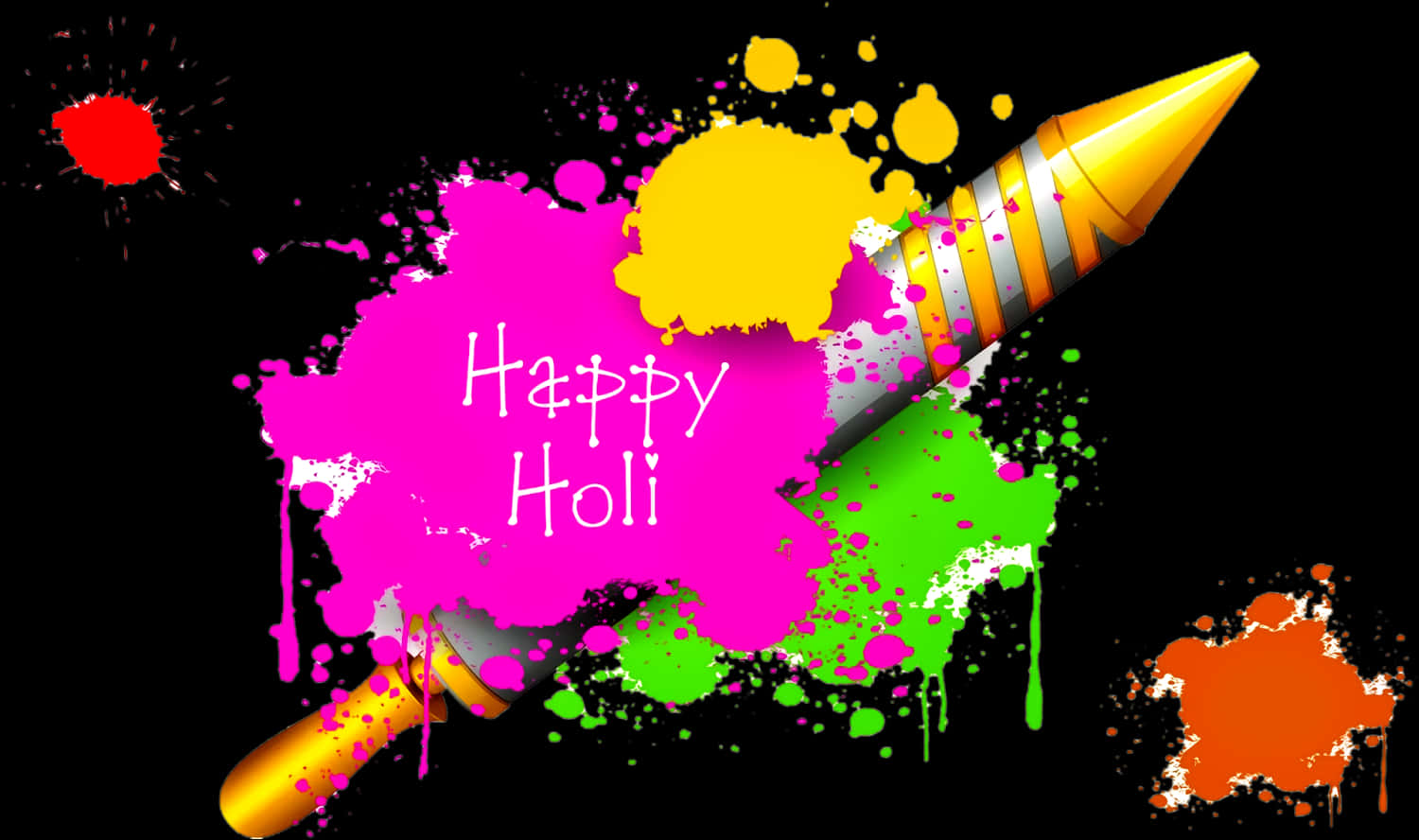 Vibrant_ Holi_ Celebration_ Background