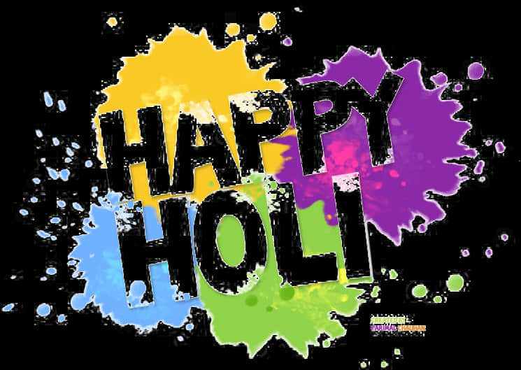 Vibrant_ Holi_ Celebration_ Background