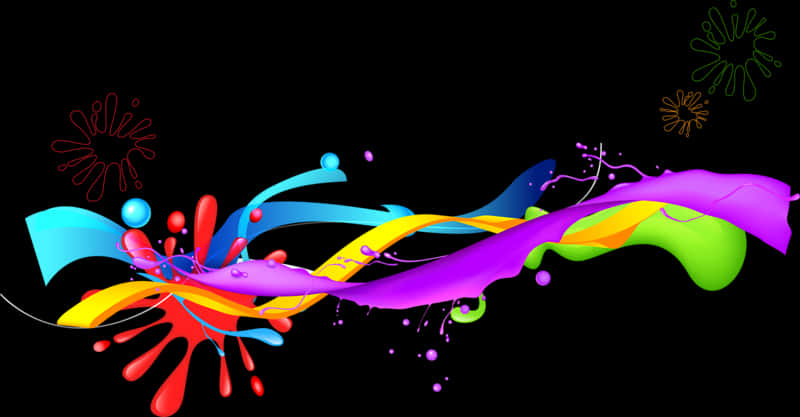 Vibrant_ Holi_ Celebration_ Background