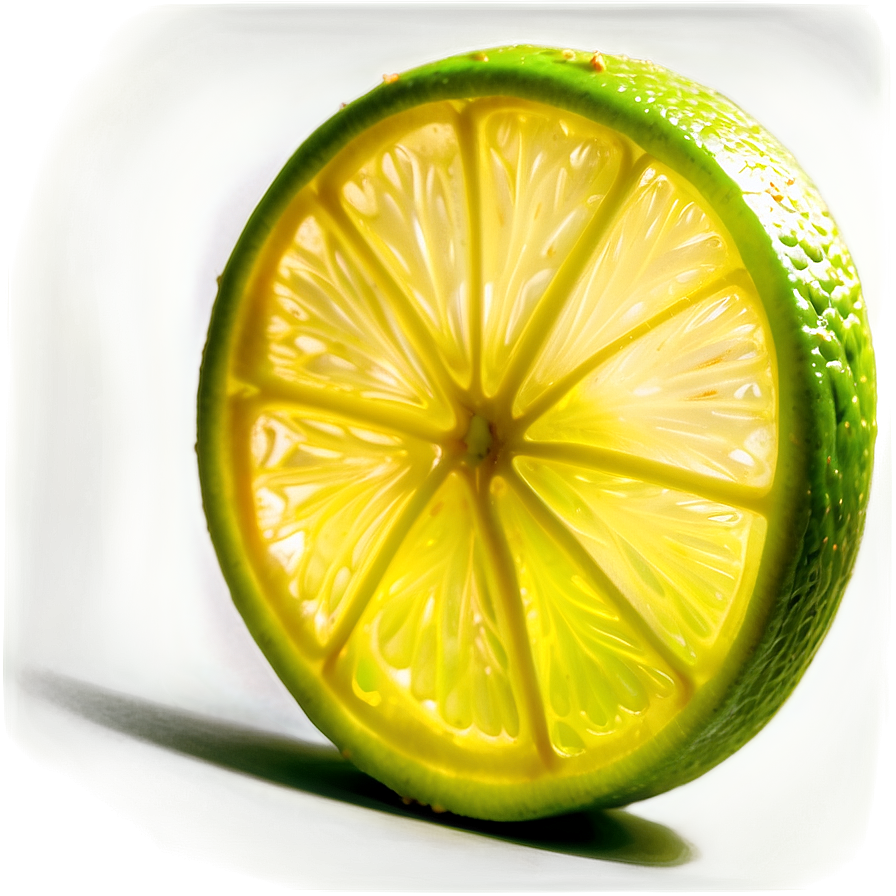 Vibrant Lime Slice Png Icc76