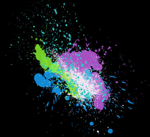 Vibrant_ Paint_ Splash_ Abstract