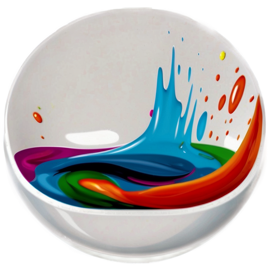 Vibrant Paint Stroke Png Nva56