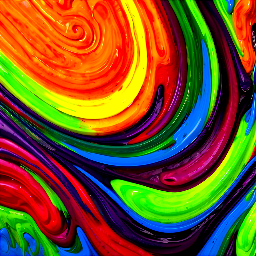 Vibrant Paint Texture Png 21