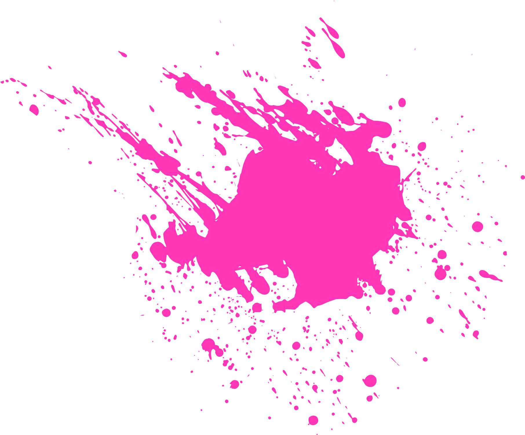 Vibrant Pink Splatter Texture