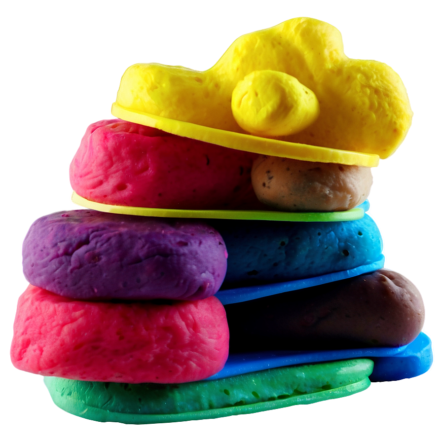 Vibrant Playdough Colors Png Oqq