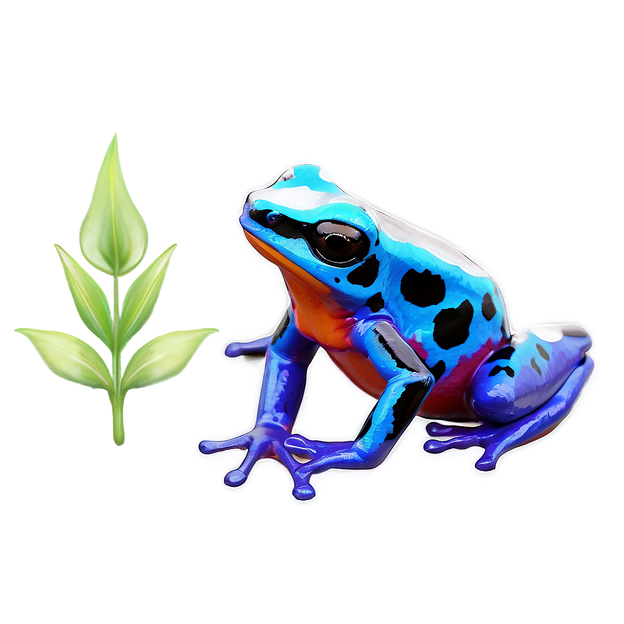 Vibrant Poison Dart Frog Png Fey