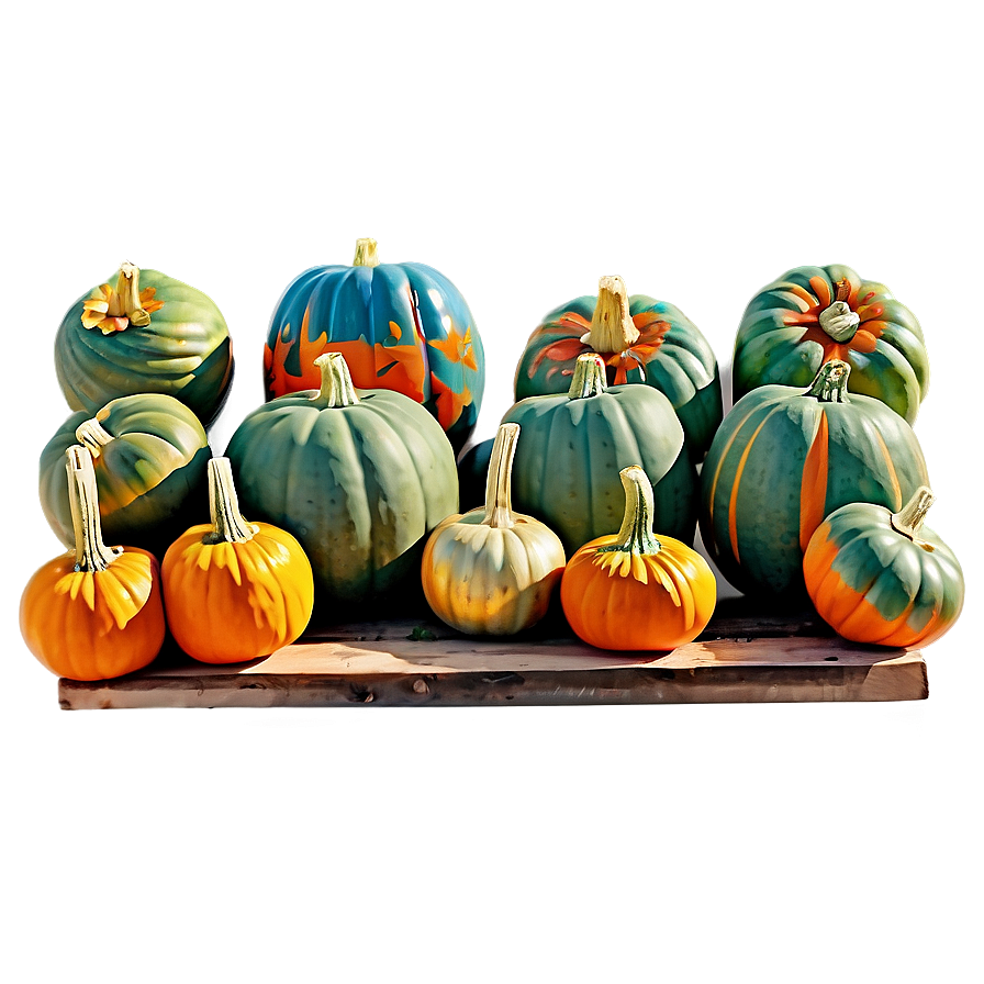 Vibrant Pumpkin Patch Day Png 71