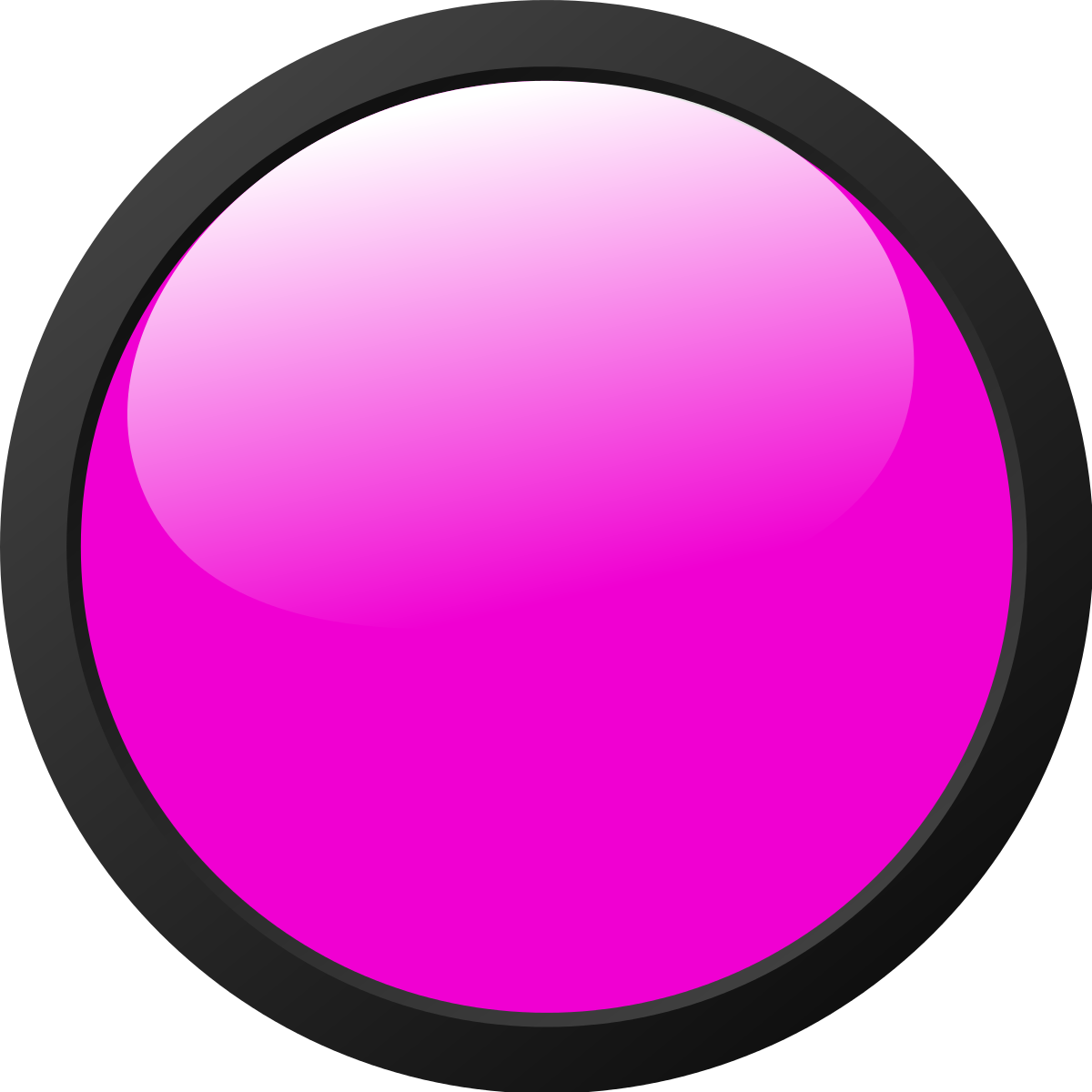 Vibrant Purple Button Graphic