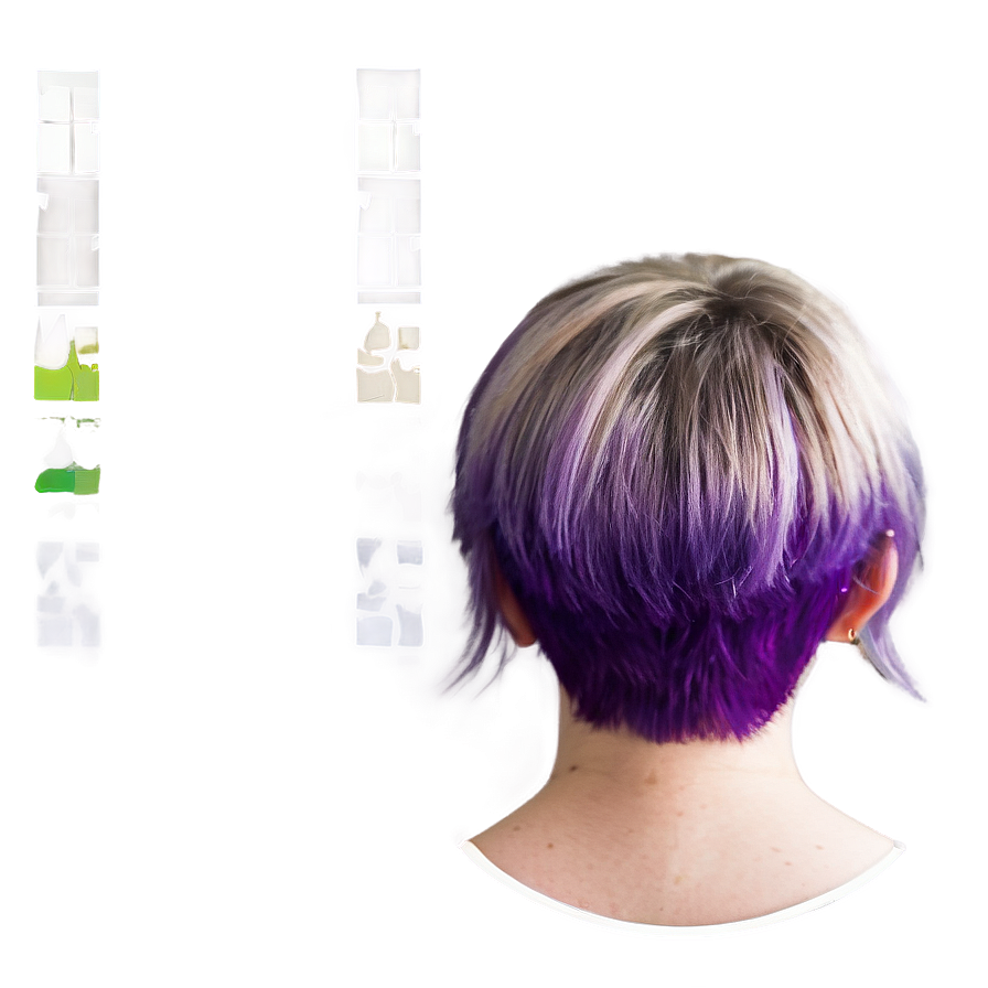 Vibrant Purple Hair Dye Effect Png 06272024