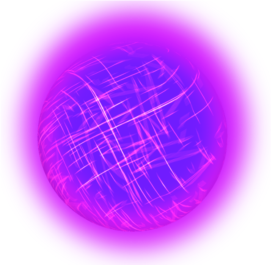 Vibrant Purple Rasengan Graphic