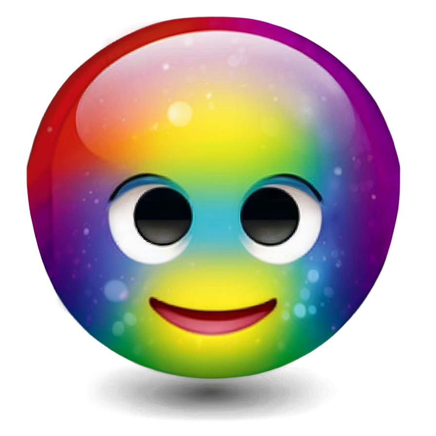 Vibrant Rainbow Emoji Png Bjq61