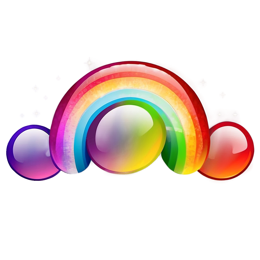 Vibrant Rainbow Emoji Png Xvh