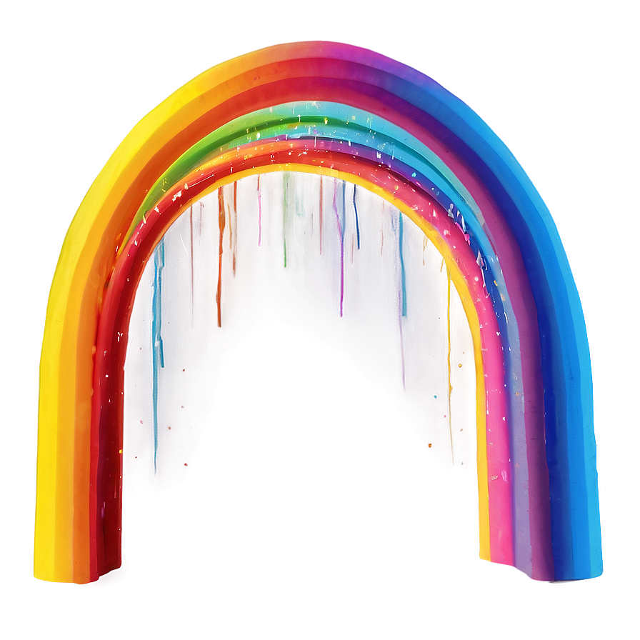 Vibrant Rainbow Spectrum Arch Png Dun39