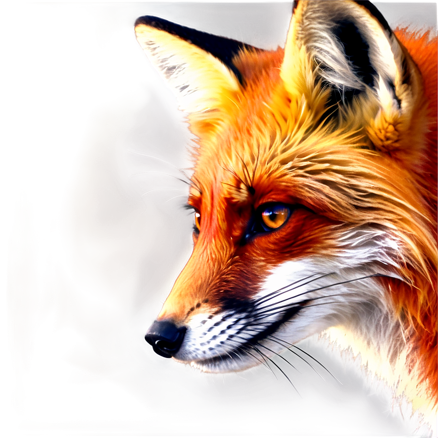 Vibrant Red Fox Png 06242024