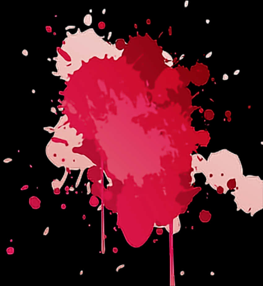 Vibrant_ Red_ Paint_ Splash