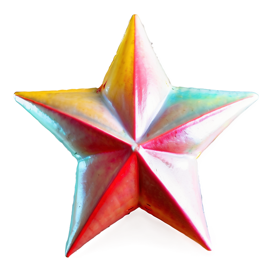 Vibrant Red Star Png Lrr