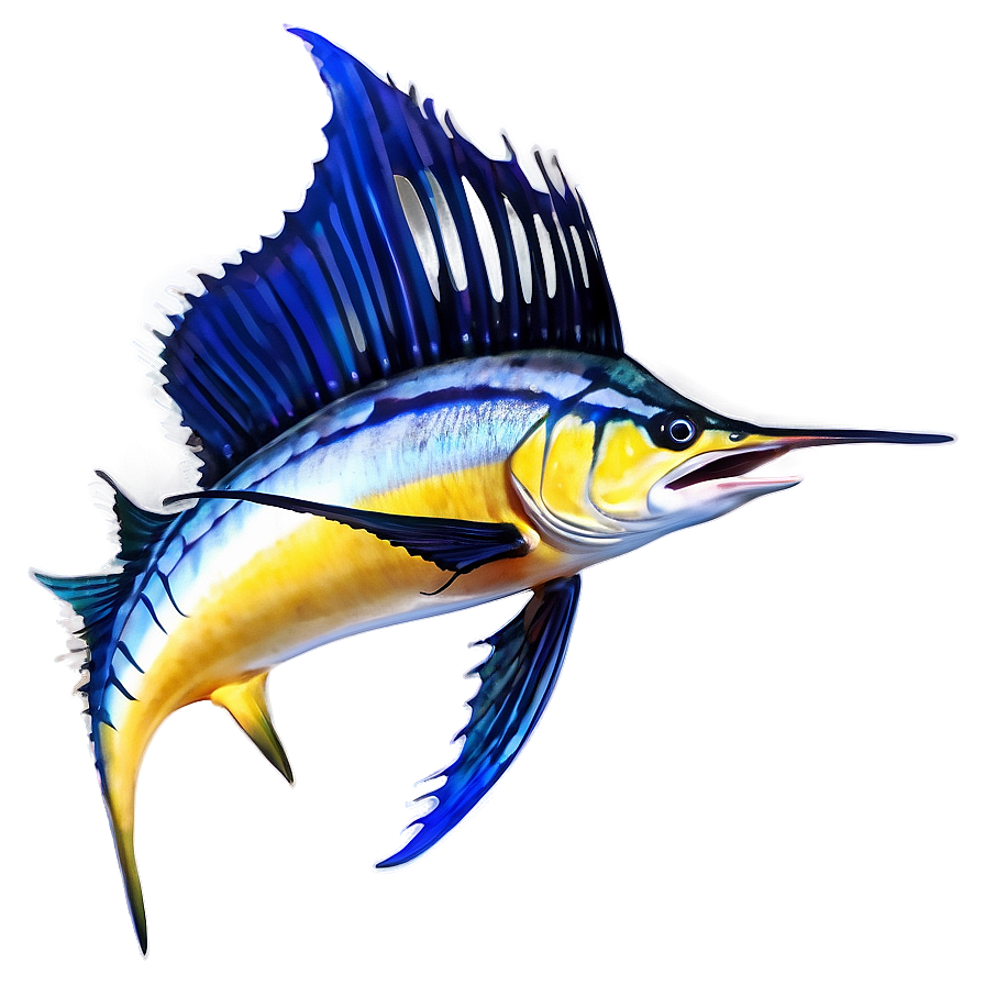 Vibrant Sailfish Picture Png Tuj74