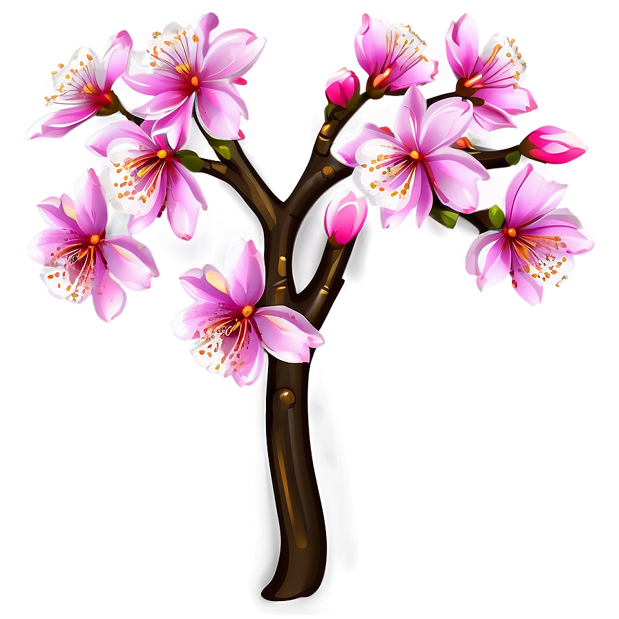 Vibrant Sakura Blossom Png 32