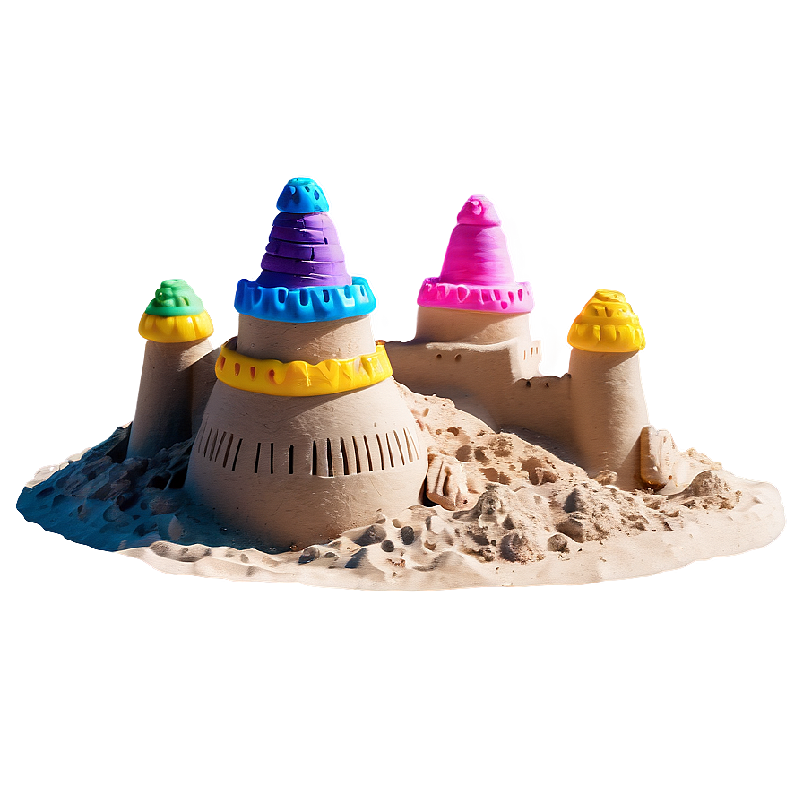 Vibrant Sandcastle Png Qek98