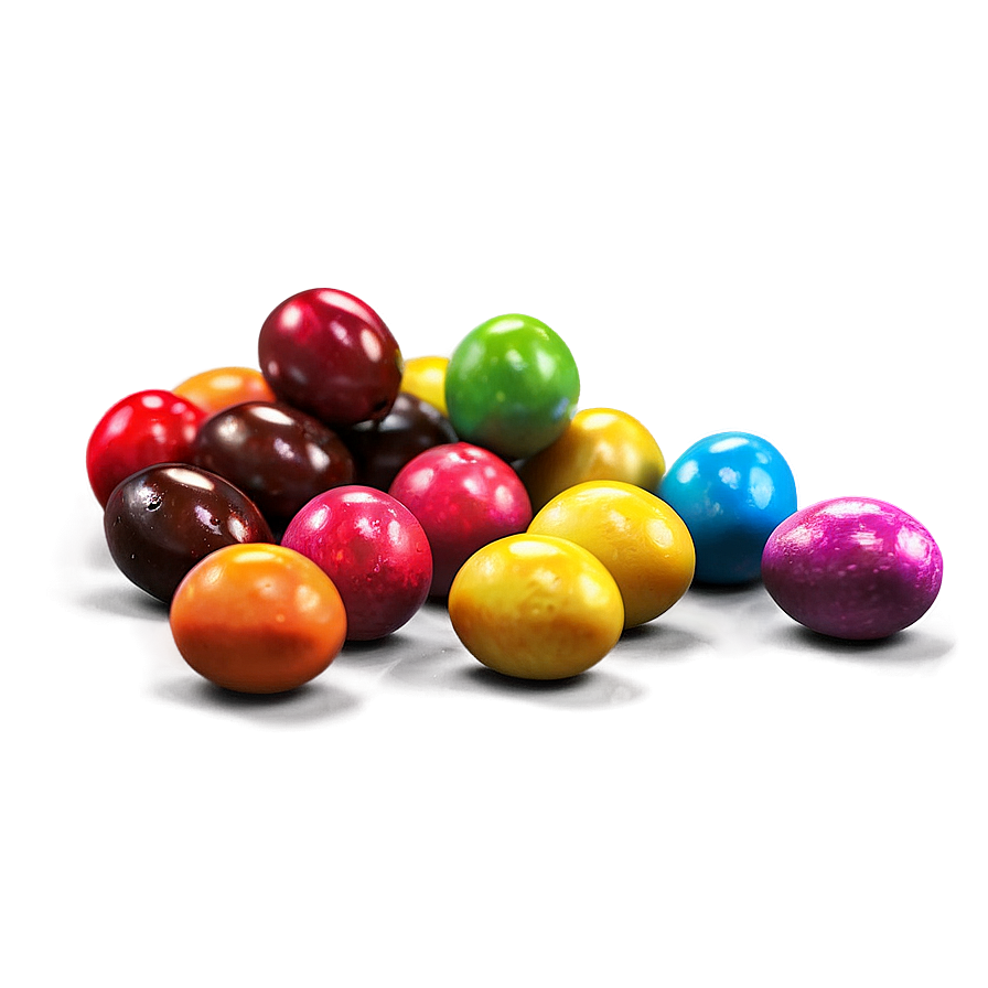 Vibrant Skittles Rainbow Png 06282024